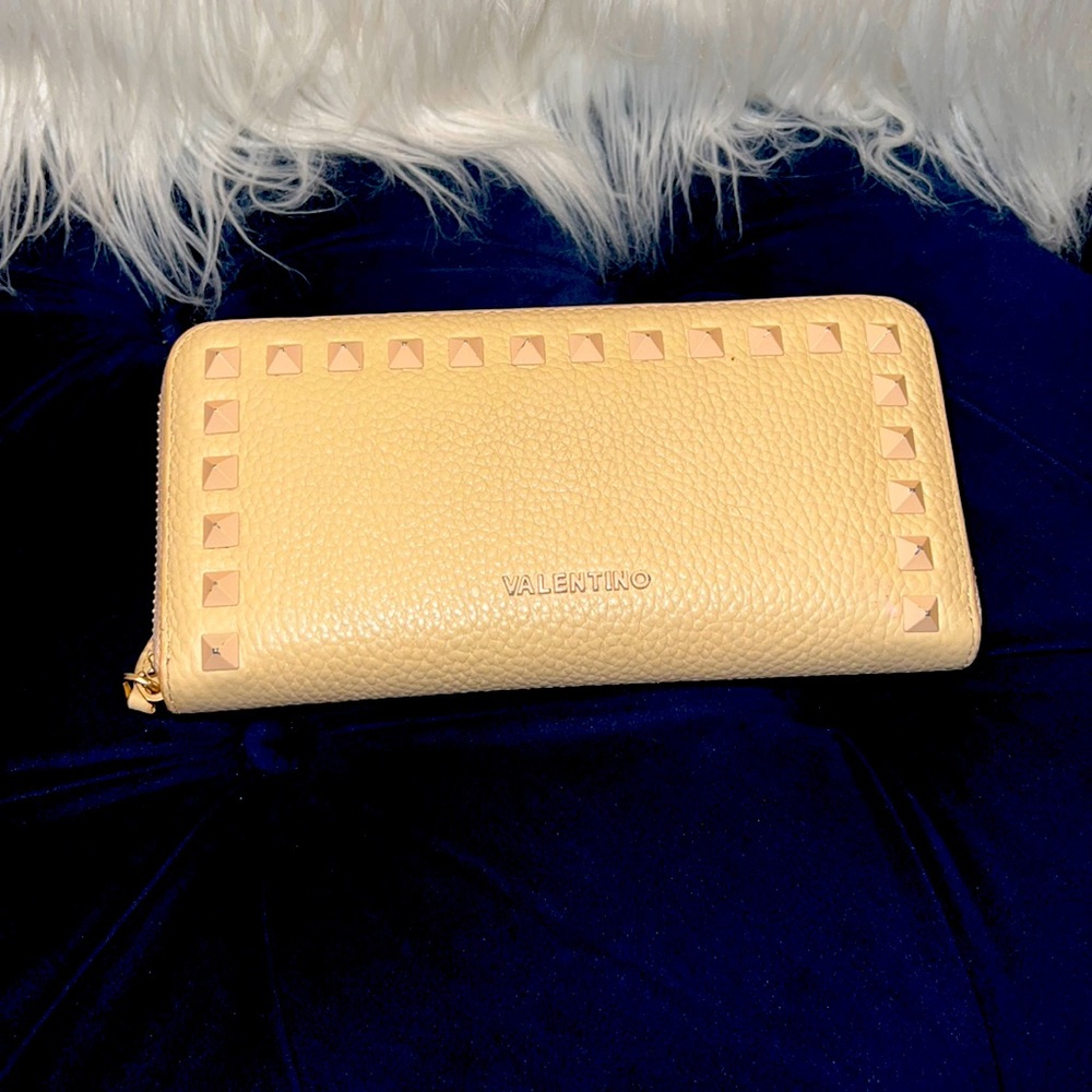 Valentino by Mario Valentino wallet cream/ nude
